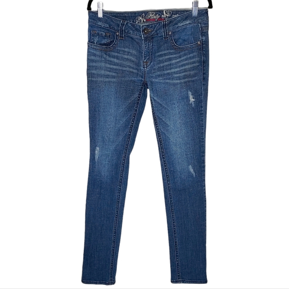Refuge Flirty Everyday Skinny Size 8 Stretch Jeans Long Tall